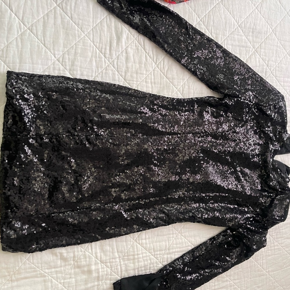 Sequence little black dress